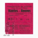 1986-87 23ème j Nantes Rennes
