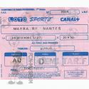 1987-88 22ème j Matra Nantes
