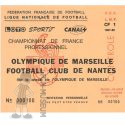 1987-88 27ème j Marseille Nantes