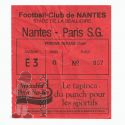 1987-88 32ème j Nantes Paris SG