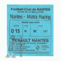 1988-89 30ème j Nantes Matra Racing