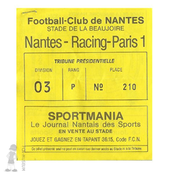 1989-90 04ème j Nantes RP1