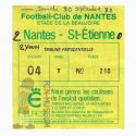 1989-90 12ème j Nantes St Etienne