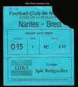 1989-90 14ème j Nantes Brest
