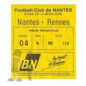 1991-92 20ème j Nantes Rennes