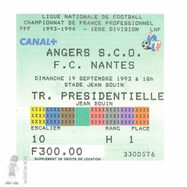 1993-94 09ème j Angers Nantes