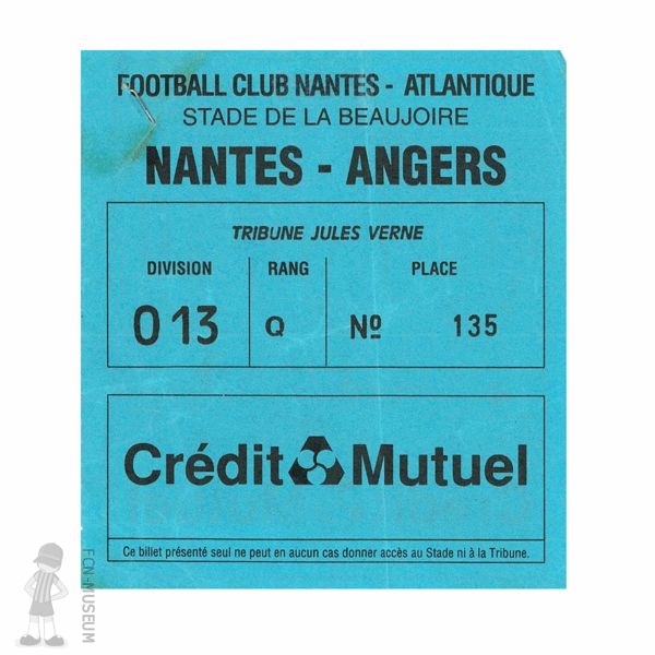 1993-94 27ème j Nantes Angers