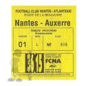 1995-96 01ère j Nantes Auxerre