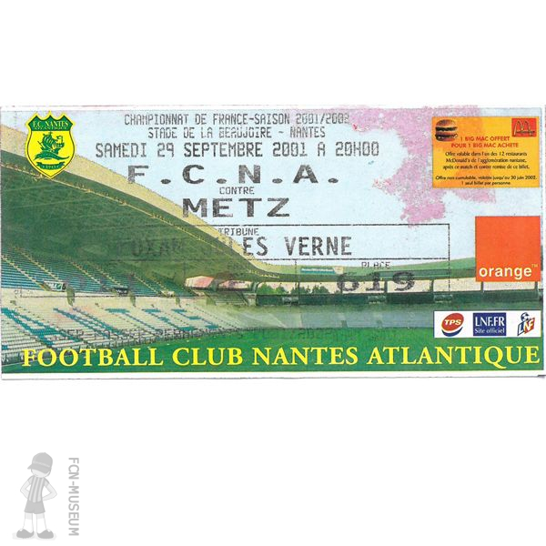 2001-02 09ème j Nantes Metz