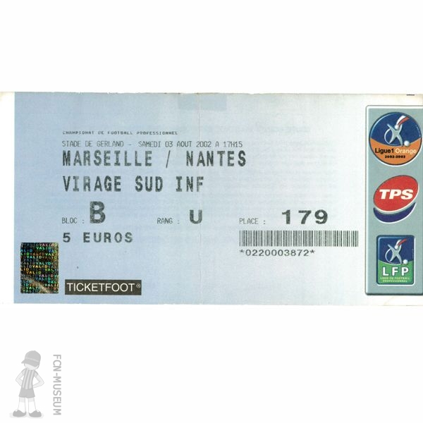 2002-03 01ère j Marseille Nantes
