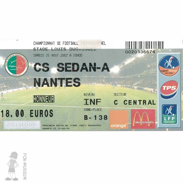 2002-03 05ème j Sedan Nantes