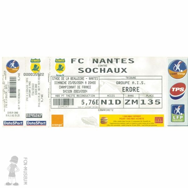 2003-04 38ème j Nantes Sochaux