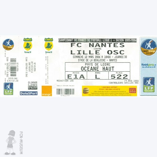2005-06 30ème j Nantes Lille