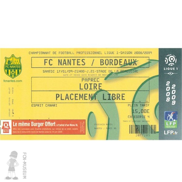 2008-09 21ème j Nantes Bordeaux
