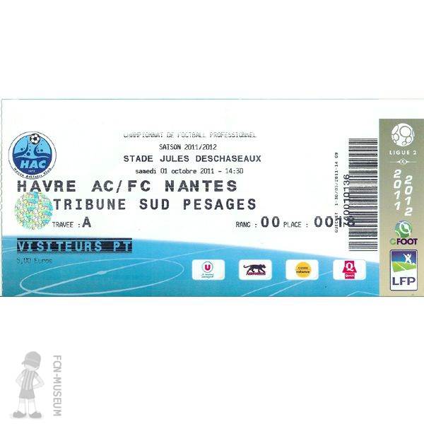 2011-12 10ème j Le Havre Nantes