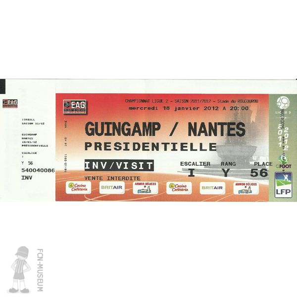 2011-12 20ème j Guingamp Nantes