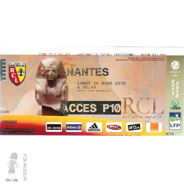 2011-12 29ème j Lens Nantes