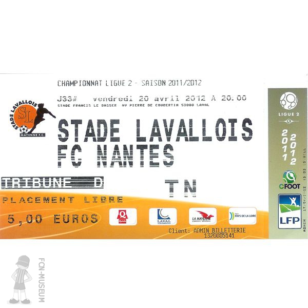 2011-12 33ème j Laval Nantes