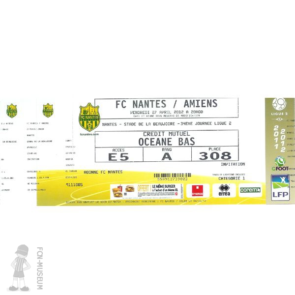 2011-12 34ème j Nantes Amiens