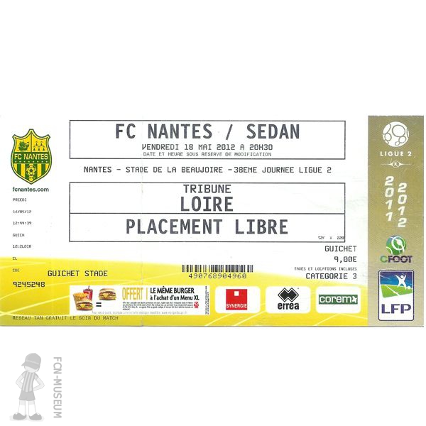 2011-12 38ème j Nantes Sedan