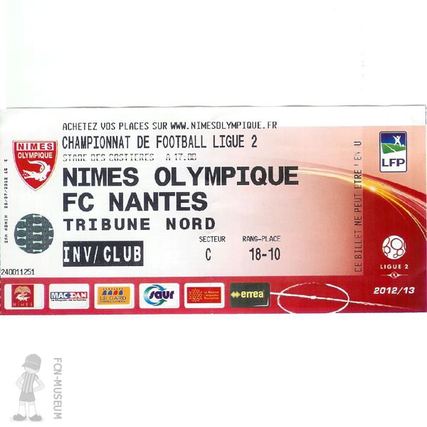 2012-13 02ème j Nîmes Nantes