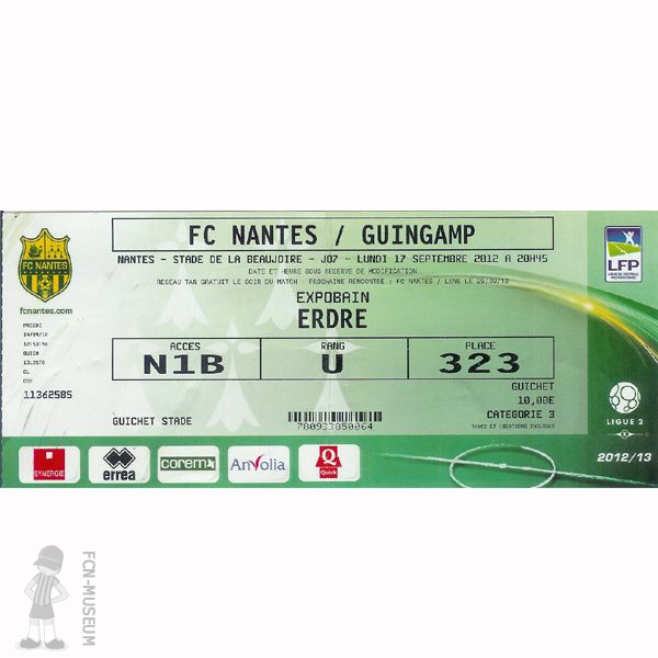 2012-13 07ème j Nantes Guingamp
