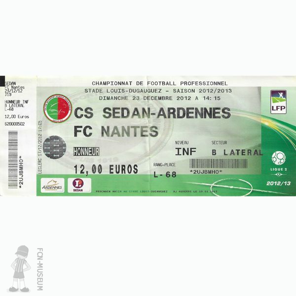 2012-13 19ème j Sedan Nantes