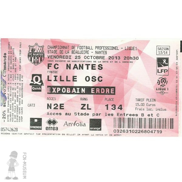 2013-14 11ème j Nantes Lille