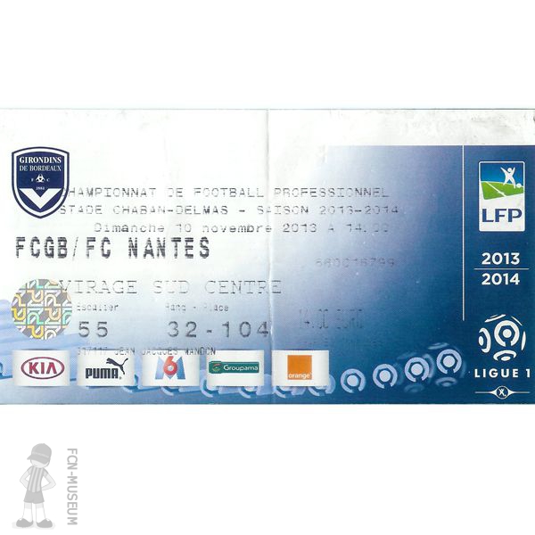 2013-14 13ème j Bordeaux Nantes