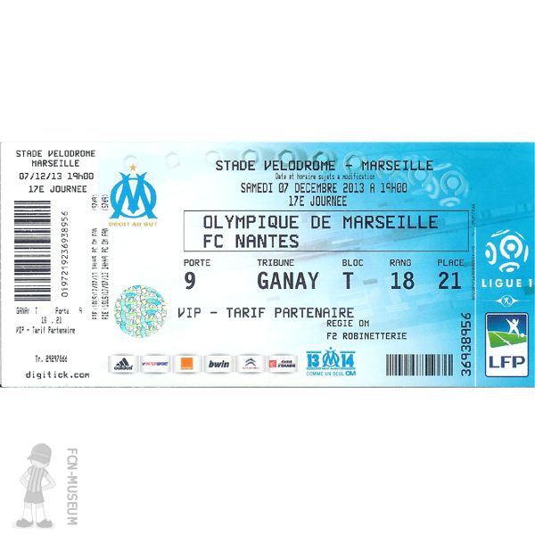 2013-14 17ème j Marseille Nantes