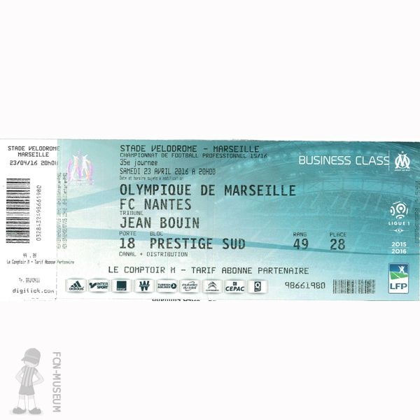 2015-16 35ème j Marseille Nantes