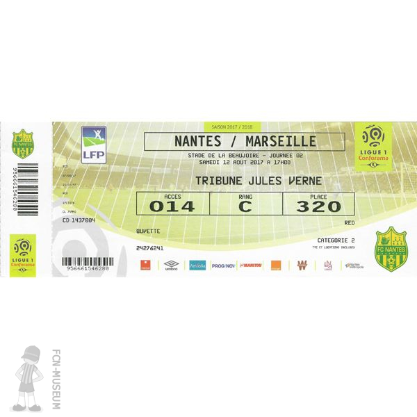 2017-18 02ème j Nantes Marseille