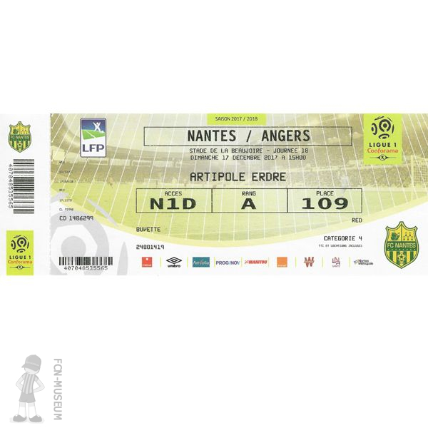 2017-18 18ème j Nantes Angers