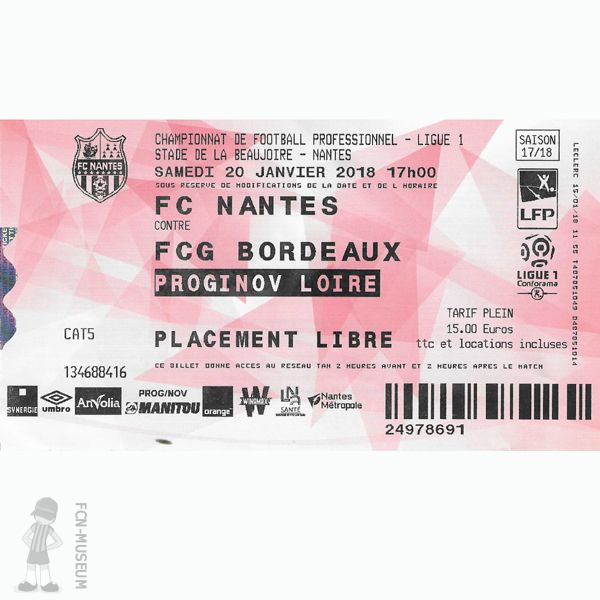 2017-18 22ème j Nantes Bordeaux