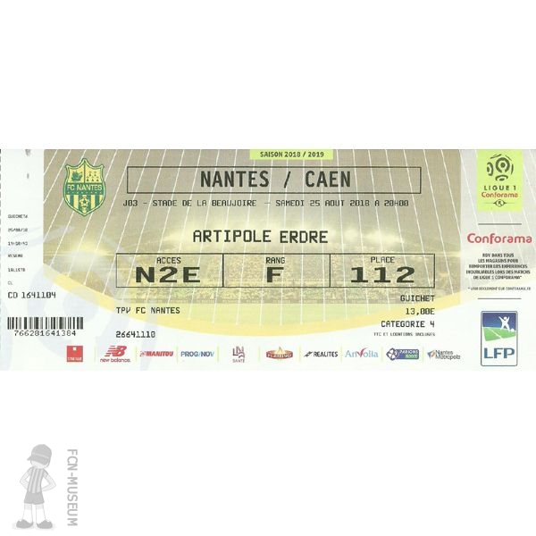 2018-19 03ème j Nantes Caen