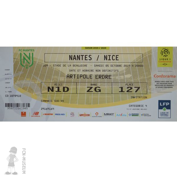 2019-20 09ème j Nantes Nice