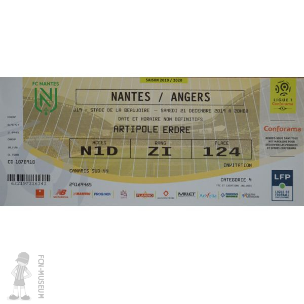 2019-20 19ème j Nantes Angers