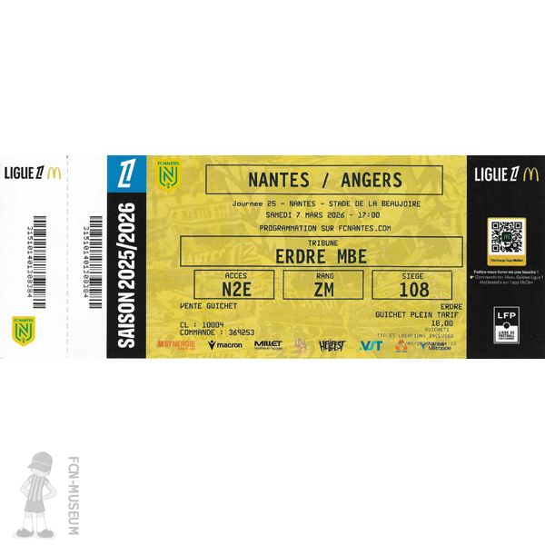 2025-26 25ème j Nantes Angers