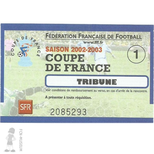 CdF 2003   32ème Reims Nantes