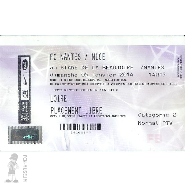 CdF 2014  32ème Nantes Nice