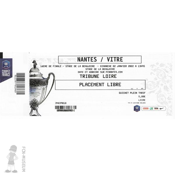 CdF 2022  16ème Nantes Vitré