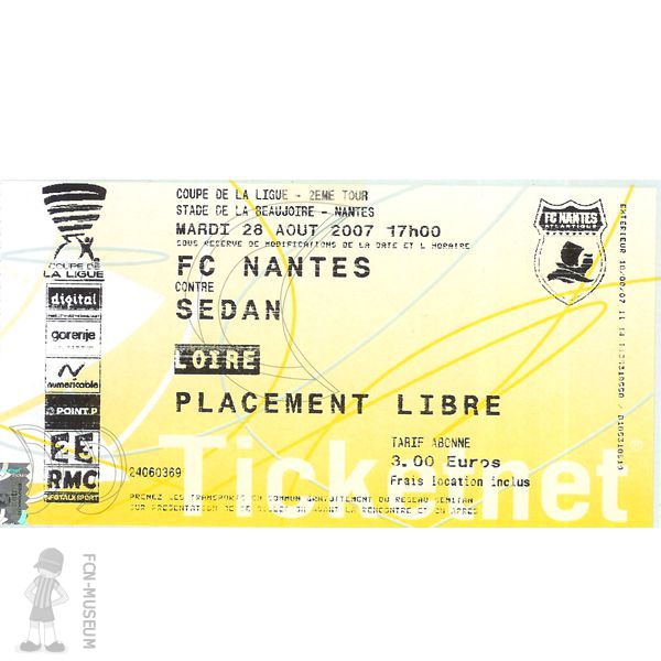 CdL 2007-08  2nd Tour Nantes Sedan