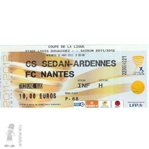 CdL 2011-12 16ème Sedan Nantes
