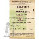 1966-67 8ème retour Nantes Celtic