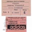 1971-72 16ème aller Nantes Tottenham