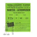 1994-95 quart retour Nantes Leverkusen - 1