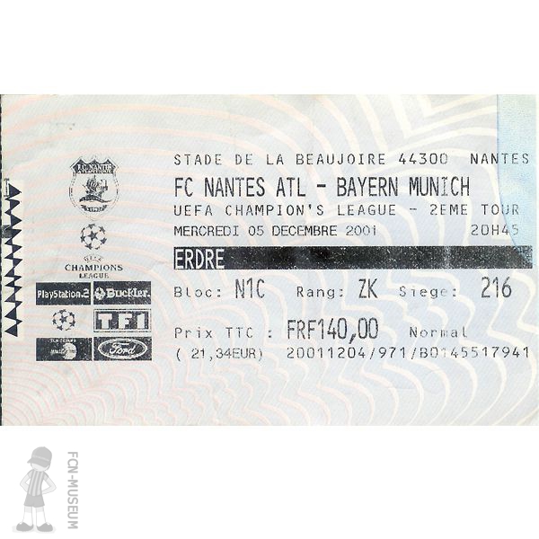 2001-02 2ème phase 2ème J. Nantes Bayern b