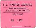 1992-93 amical Nantes Botafogo