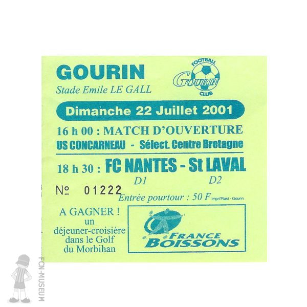 2001-02 Amical Nantes Laval