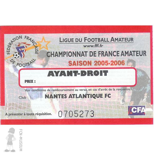 2006-07 CFA 01ère j Nantes Aurillac